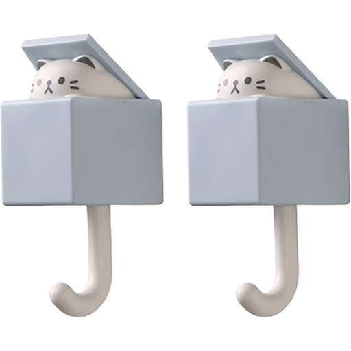 퀸즈네스트 동물 벽 후크 고양이
