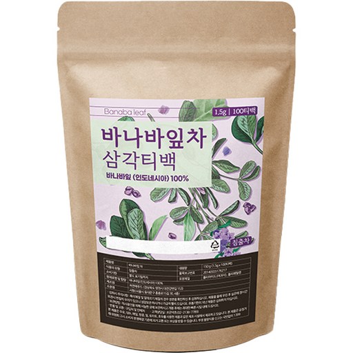 조은약초 바나바잎 삼각티백