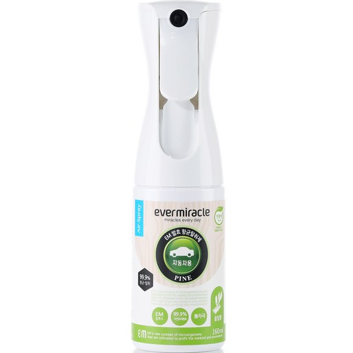 에버미라클 EM 발효 차량용 탈취제 파인향 160ml
