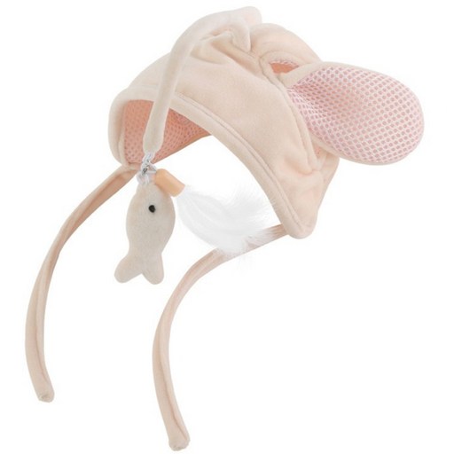 고양이 퀸펫 낚시놀이 동물모자 토끼 CT-232