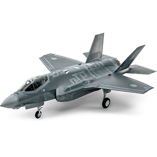 타미야 1:48 록히드 마틴 F-35A 라이트닝 2 걸작기 그레이 61124