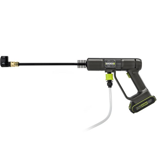[KC인증]WORX 20V 2.0AH 충전 고압세척기 WU623.1