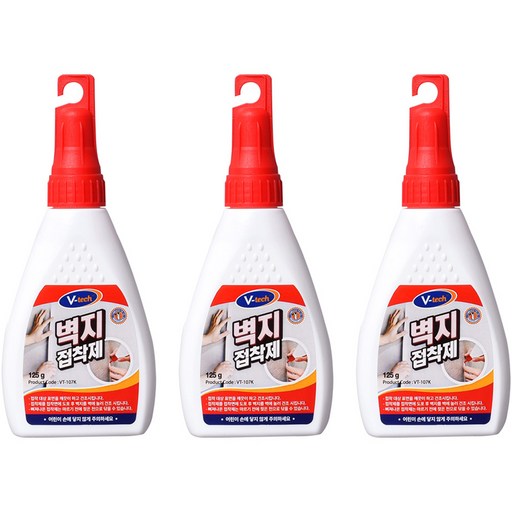 Vtech 벽지 접착제 3p