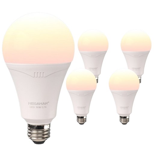비츠온 A 벌브 메가맨 LED 전구 16W 화이트