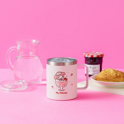 데이니즈 산리오캐릭터즈 체리콕 스텐머그 375ml