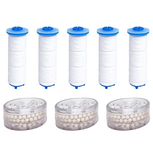 소프클 LED 수전 리필 세디먼트 필터 5p + 칼슘볼 필터 3p 세트