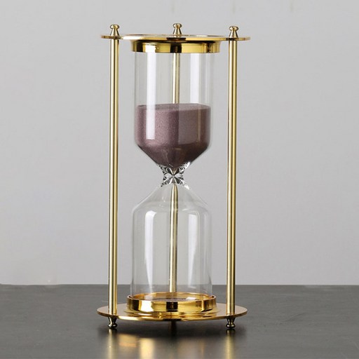 마쉬매리골드 인테리어 소품 골드 유니버스 모래시계 30분 C 10 x 10 x 21 cm