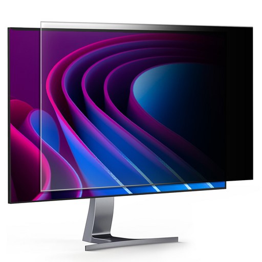 비상 부착식 사생활보호 블루라이트 차단 모니터 정보 보안필름 522 x 293mm