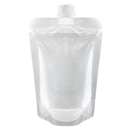 생활을그리다 음료 투명 스파우트 파우치 500ml 14 x 22 cm