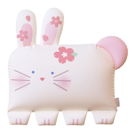 밀로앤개비 동물 베개 토끼 블라썸 라라 마이크로솜포함