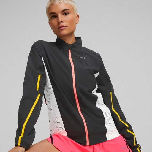 푸마 여성용 러닝 울트라위브 우븐 자켓_RUNNING ULTRA WEAVE WOVEN JACKET_블랙_52222351