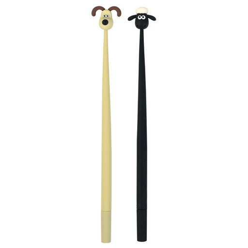 핑크풋 3000 월레스와 그로밋 흔들이 중성펜 2종 세트 0.5mm