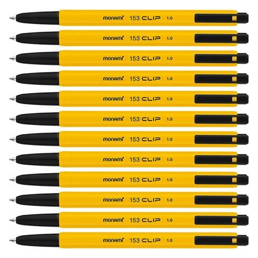 모나미 153 클립 볼펜 1.0mm 완벽한 필기 경험을 위한 선택