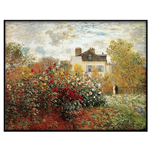 아트마트 클로드 모네 울트라 슬림 액자 1 The artist garden in argenteuil