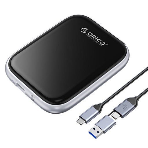 오리코 휴대용 20Gbps 2in1 케이블 포터블 외장하드 ORICO-A20