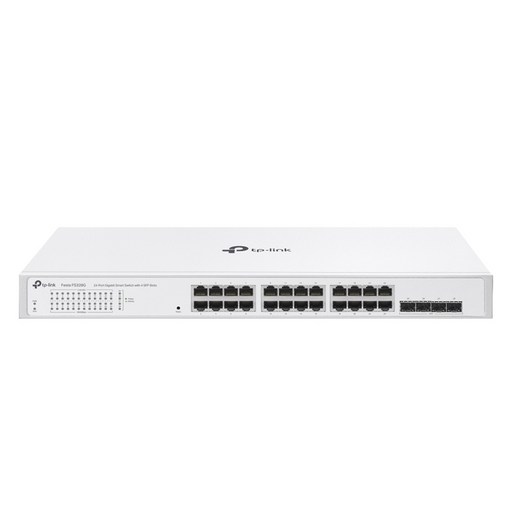 티피링크 24포트 기가비트 스마트 스위칭허브 4x SFP 슬롯