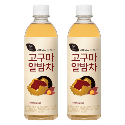일화차시 고구마알밤차