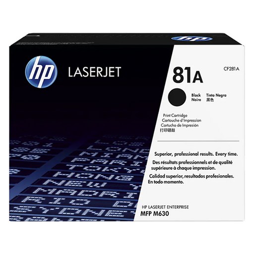 HP 정품 토너 CF281A No.81a