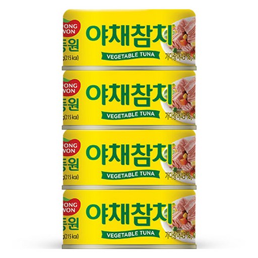 동원참치 야채참치 통조림