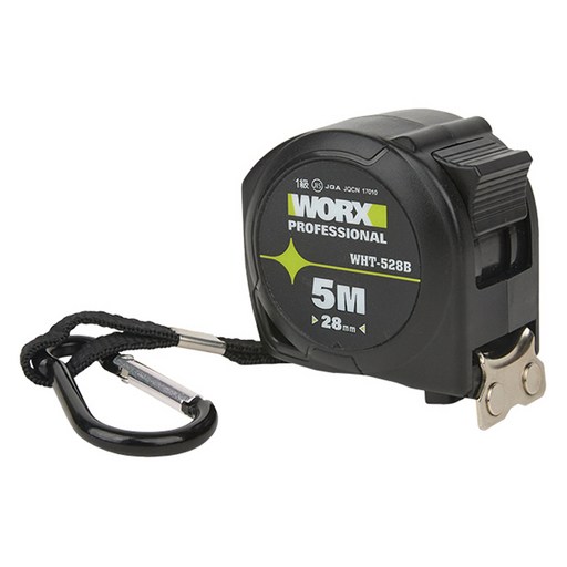 WORX 양면 자동줄자 5m x 28mm WHT-528B