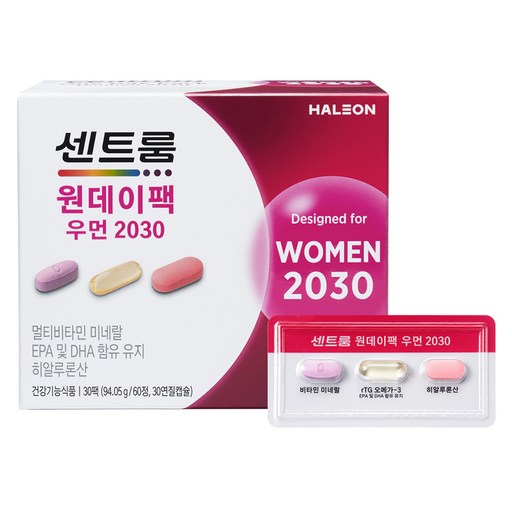 센트룸 원데이팩 우먼2030 멀티비타민 94.05g
