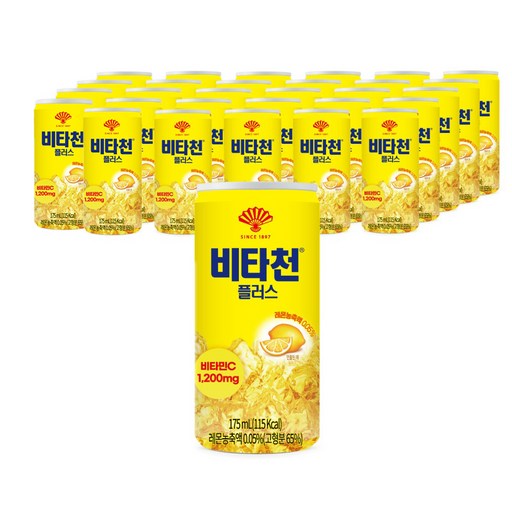 비타천플러스 캔 음료
