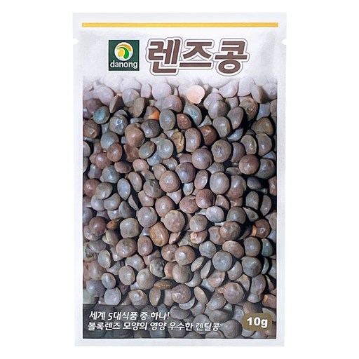 다농 렌즈콩 씨앗 10g