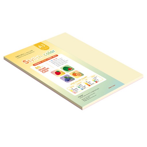 종이문화 스타일리쉬 얇은 혼합색지 80g 01 SS Spring