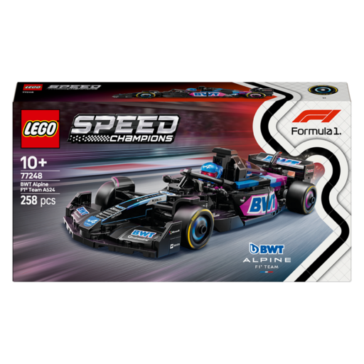 레고 77248 스피드 챔피언 BWT Alpine F1 Team A524 레이스 카
