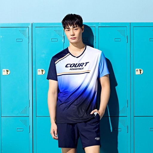 패기앤코 남성용 스포츠 기능성 올라운드 반팔 라운드 티셔츠 CRT-25S10