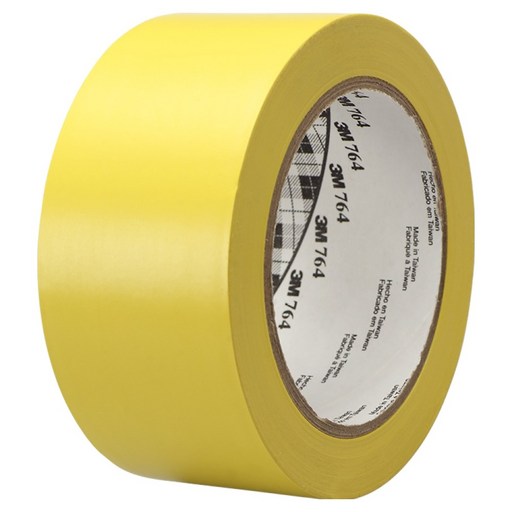 3M 바닥 라인 764 테이프 노랑 50.8mm x 32.9m
