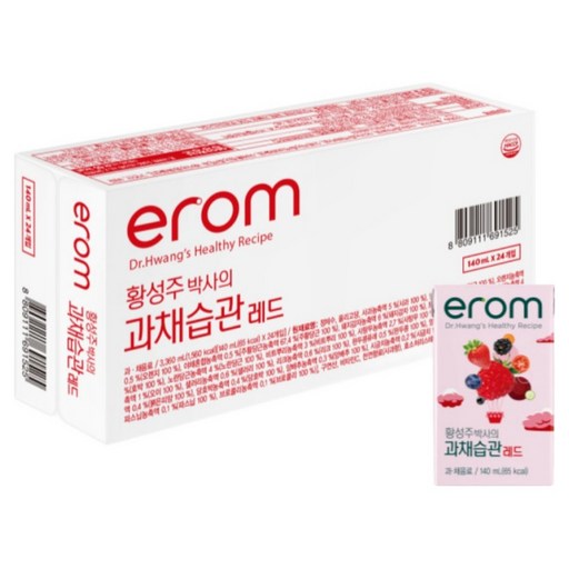 이롬 황성주 박사의 과채습관 레드