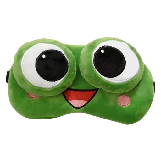 리브맨 왕눈 개구리 인형 수면안대 A