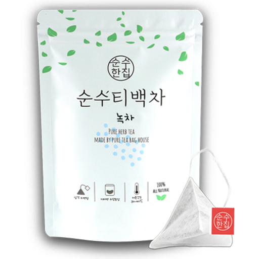 순수한집 녹차 티백