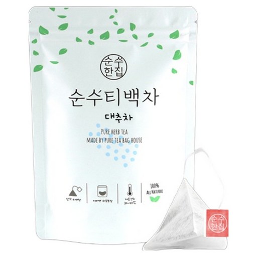 순수한집 대추차 티백