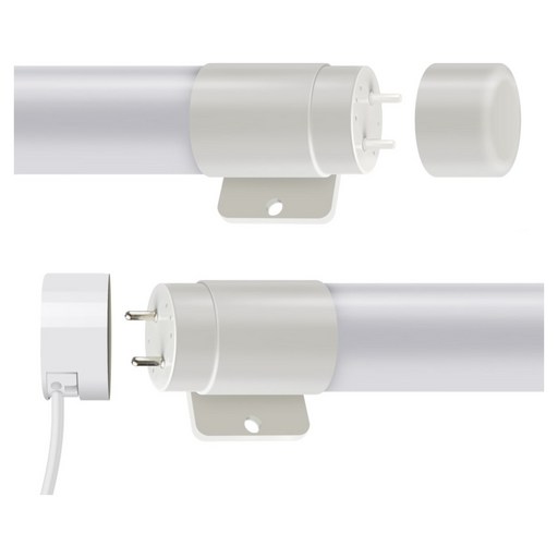 컴스 마트 Coms PIN타입 직관 일자 LED 모듈 램프 18W 5000K 120cm PIN50K120