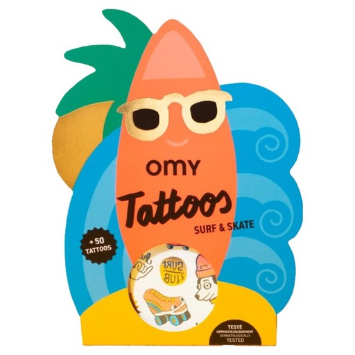 OMY 타투 서핑&스케이트 TAT03