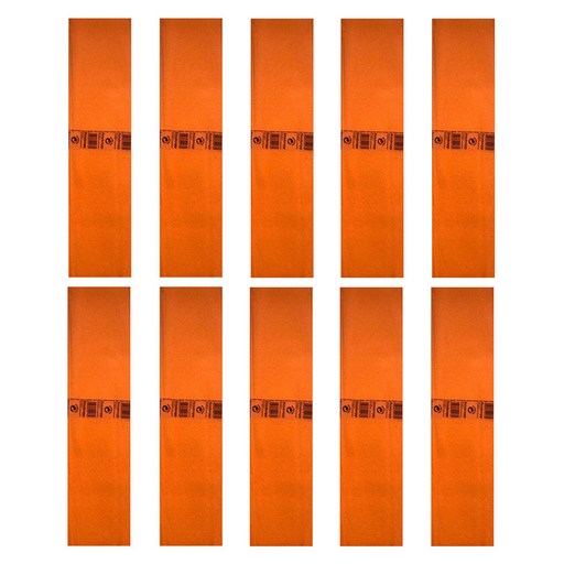 파인크렙 독일제 주름지 주황