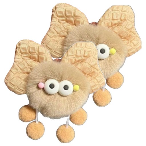 루시마켓 리본 폼폼 인형 키링