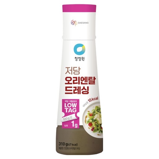 청정원 저당 오리엔탈 드레싱