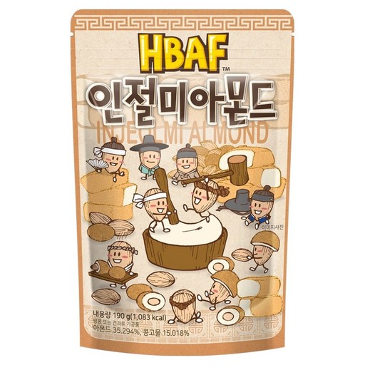 바프 인절미 아몬드