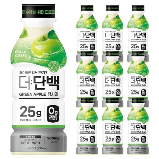 더단백 워터 프로틴 청사과