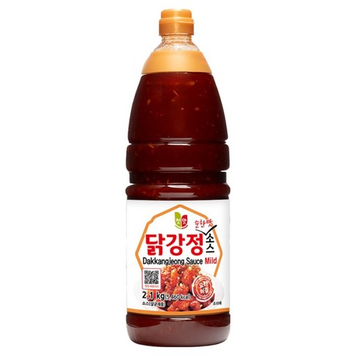 첫맛 닭강정 순한맛 소스