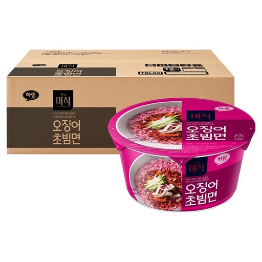 더미식 오징어초빔면 용기 130g