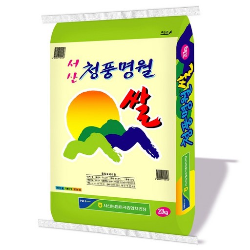 푸드앤픽 서산농협 청풍명월 농협쌀 백미