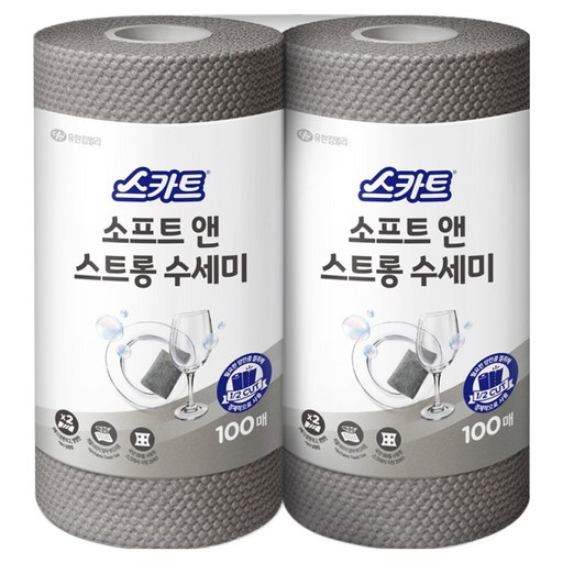 스카트 소프트 앤 스트롱 수세미