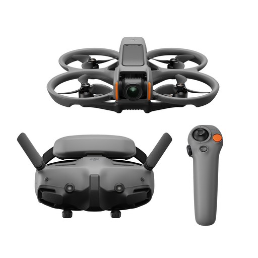 DJI Avata 2 플라이 모어 콤보 촬영용 카메라 드론 세트, 혼합색상, 1개