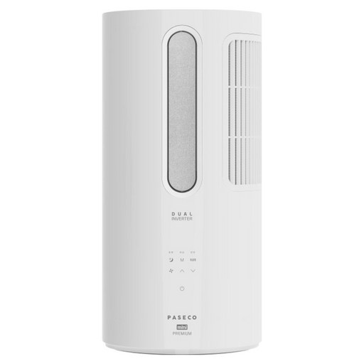파세코 14.6㎡(4.4평) 미니 프리미엄 창문형에어컨 실버 PWA-M3500PS 자기설치