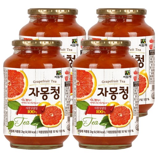 씨밀레 자몽청