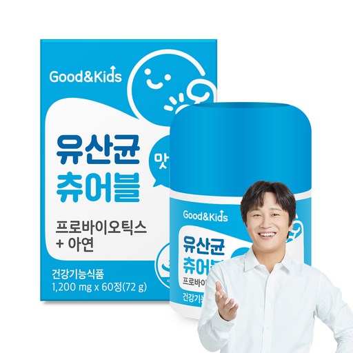 굿앤키즈 맛있는 유산균 츄어블